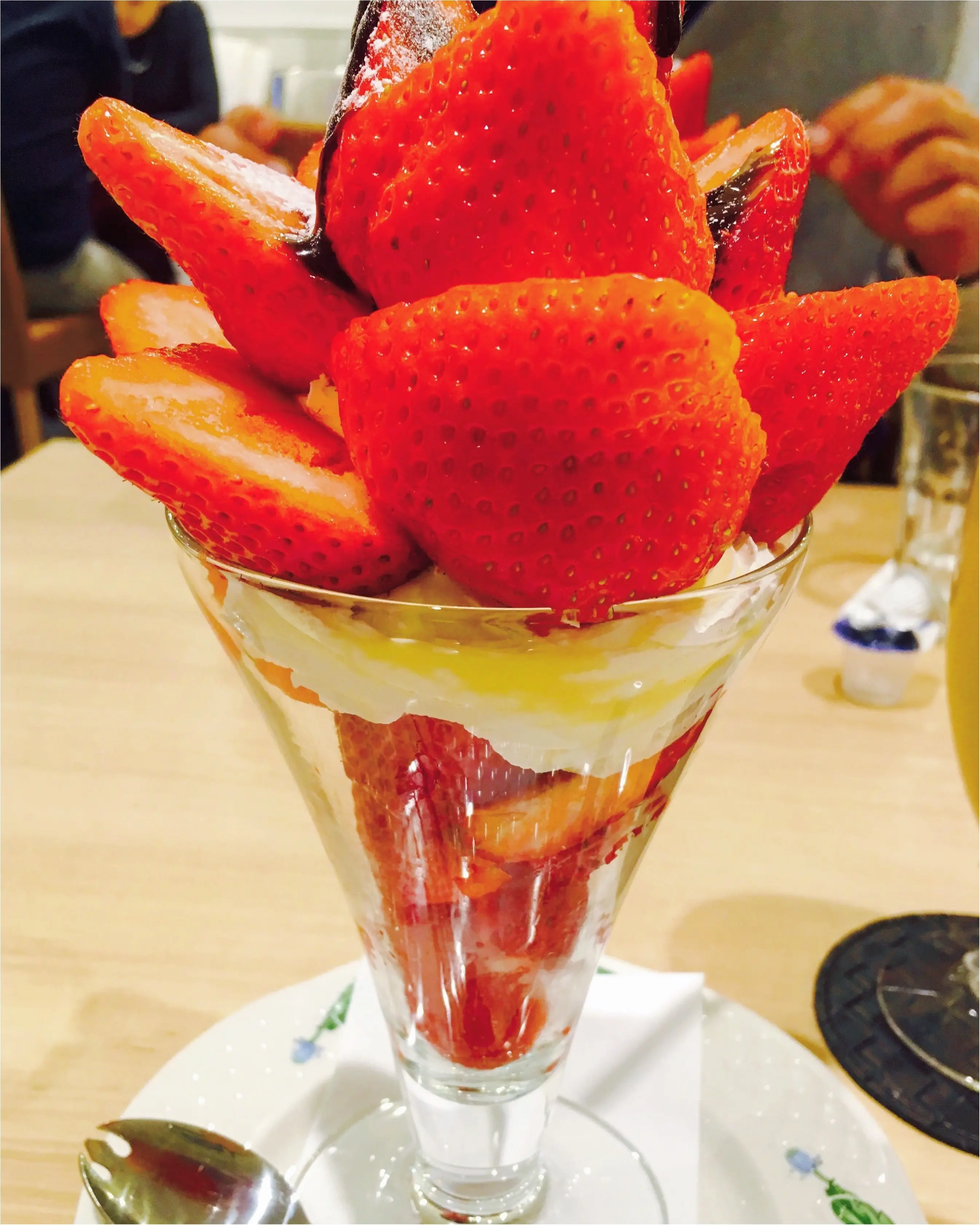 期間限定!!果実園のあまおうパフェ食べてきましたー♡_1