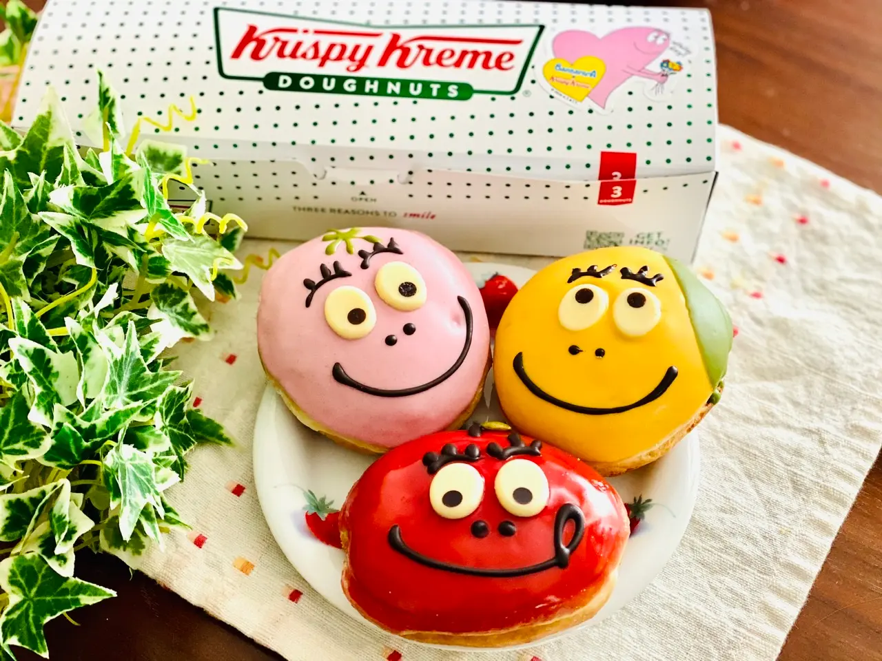 【バーバパパ×クリスピークリーム・ドーナツ】再びコラボ!あまりの可愛さに全3種買い♡_1