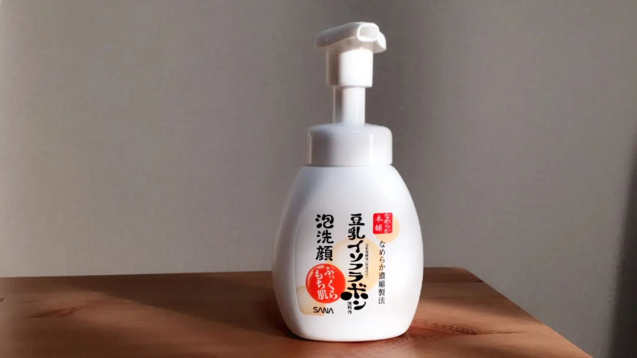 忙しい朝に!【豆乳イソフラボン】泡タイプ_1
