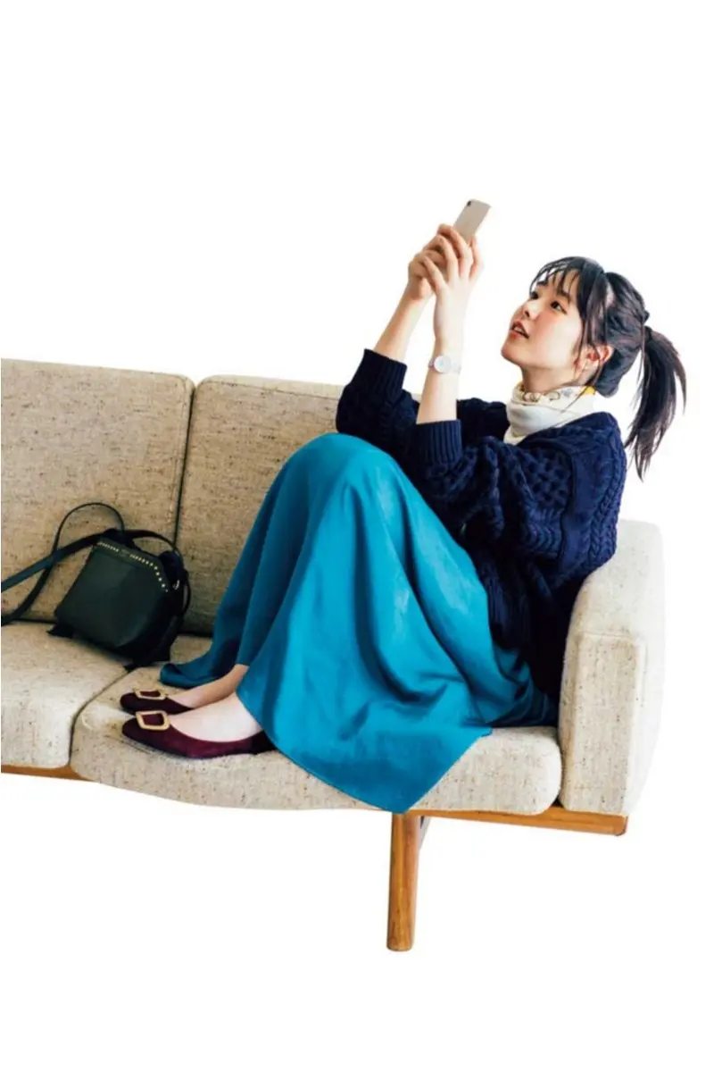 暗い色を着がちな秋にこそ映える【きれい色】コーデ見本帳 | ファッション(2018年編)_1_13