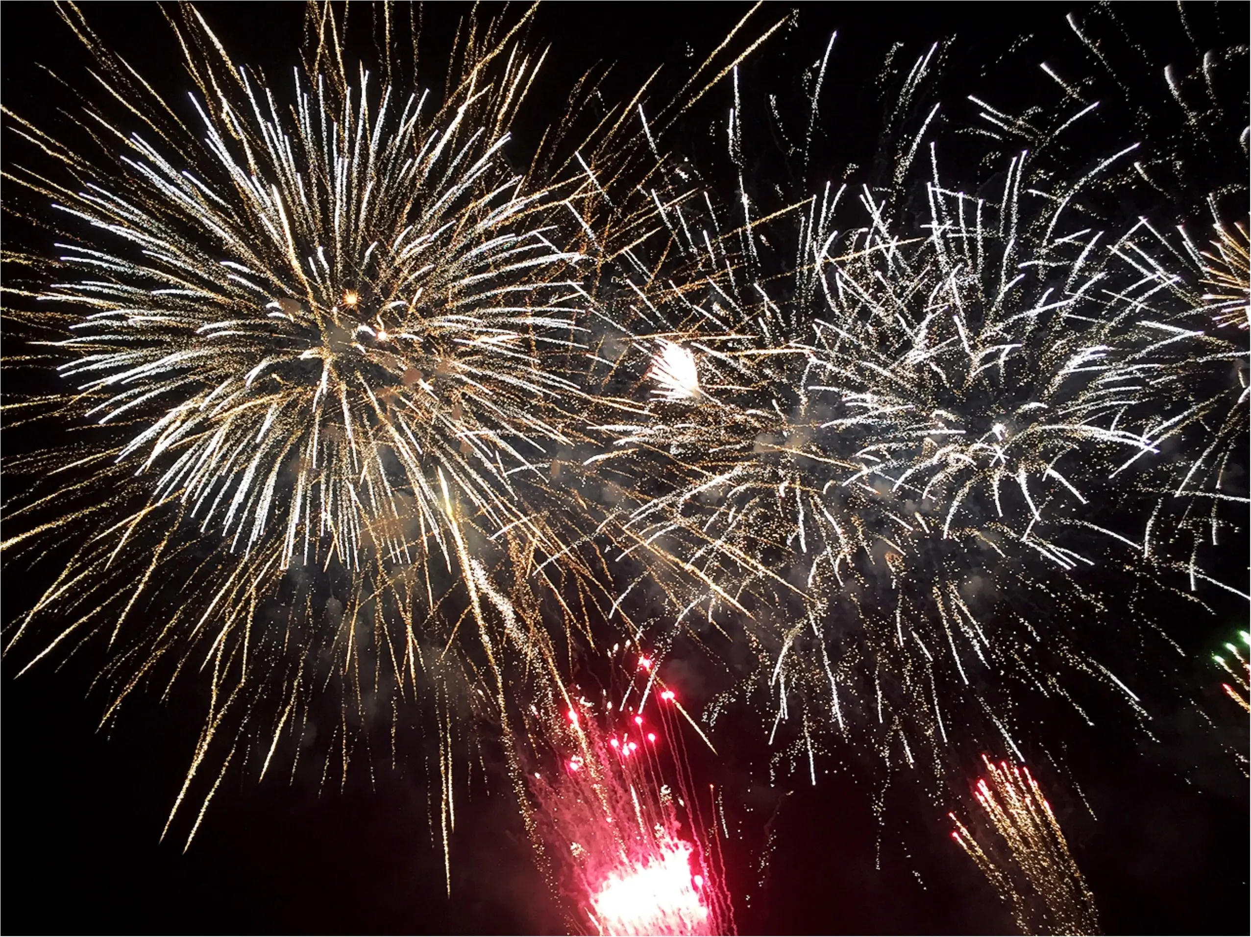 今年初の花火大会へ!頭上を降り注ぐ迫力満点の花火が♡*_5