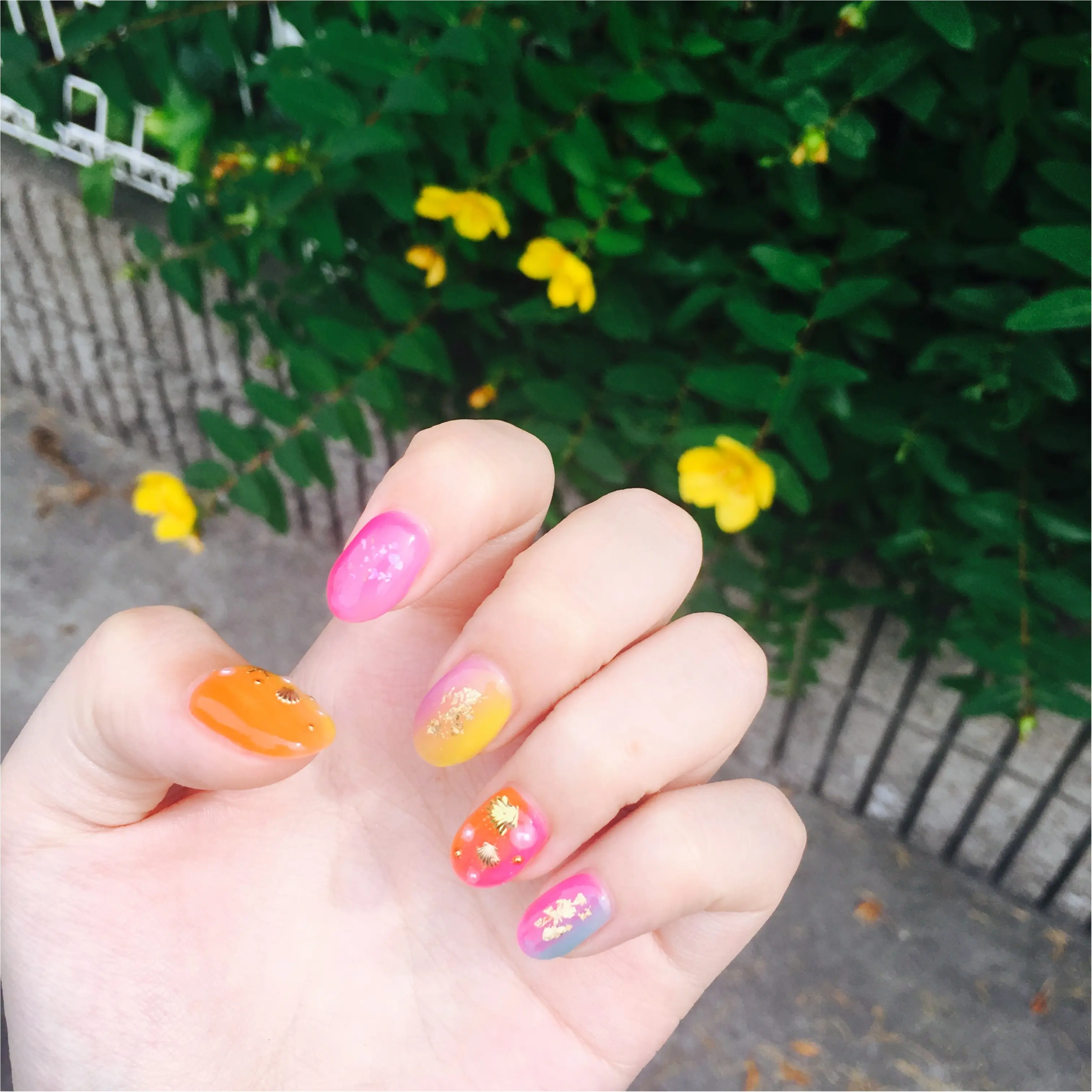 ネイルしてきましたー♡_1
