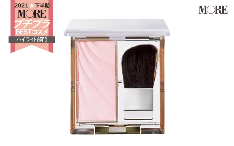 プチプラコスメランキングハイライト部門3位のエクセル　ドレープド シマーグロウ DS01