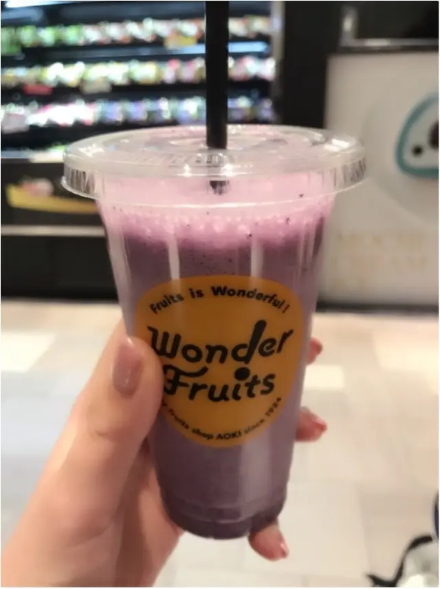 体に良いものは積極的に♩《Wonder Fruits 》のフレッシュジュースで体活き活き♡_1