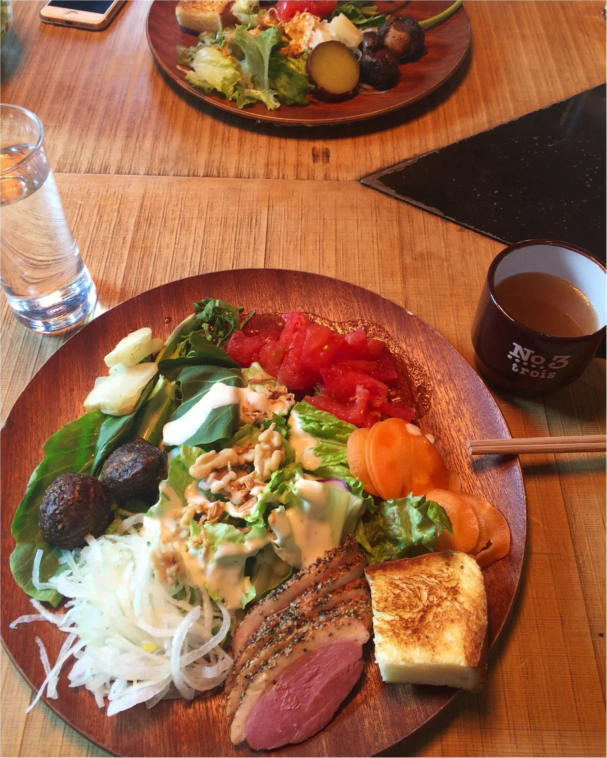 【恵比寿】オーガニック野菜を好きなだけ食べられるサラダランチが¥1,300!メインディッシュ+パン+スープ付き♡≪samenyan≫_10