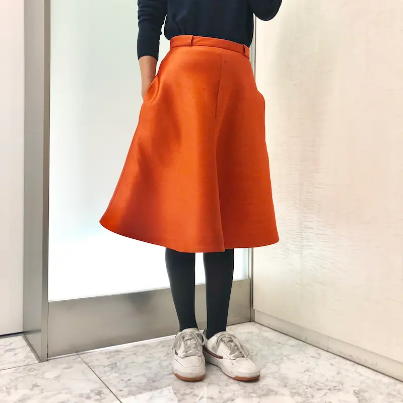 突撃SNAP☆ MORE2月号付録【『17℃ by ブロンドール』きれい見え ダークグレイタイツ】をスタッフがはいてみた!_5