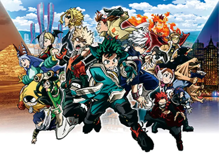 「僕のヒーローアカデミア THE MOVIE」キービジュアル