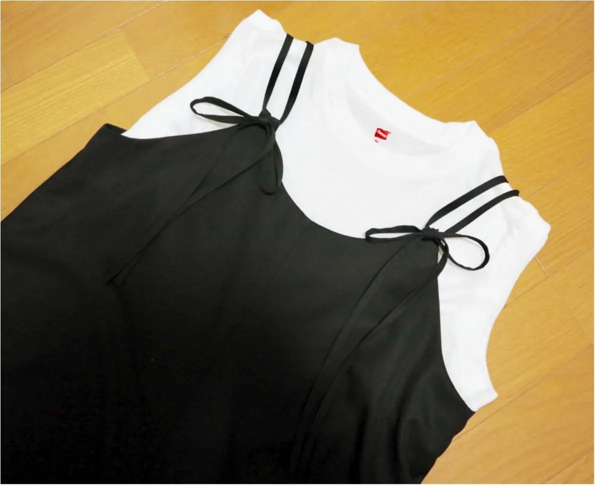 ヘビロテ間違いなし!《Hanes(ヘインズ)》ノースリーブTシャツが超優秀♡_5
