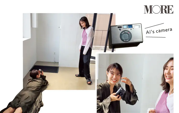 松本愛はカメラ女子! その腕も、熱の入りもすごいんです‼︎【モデルのオフショット】_1