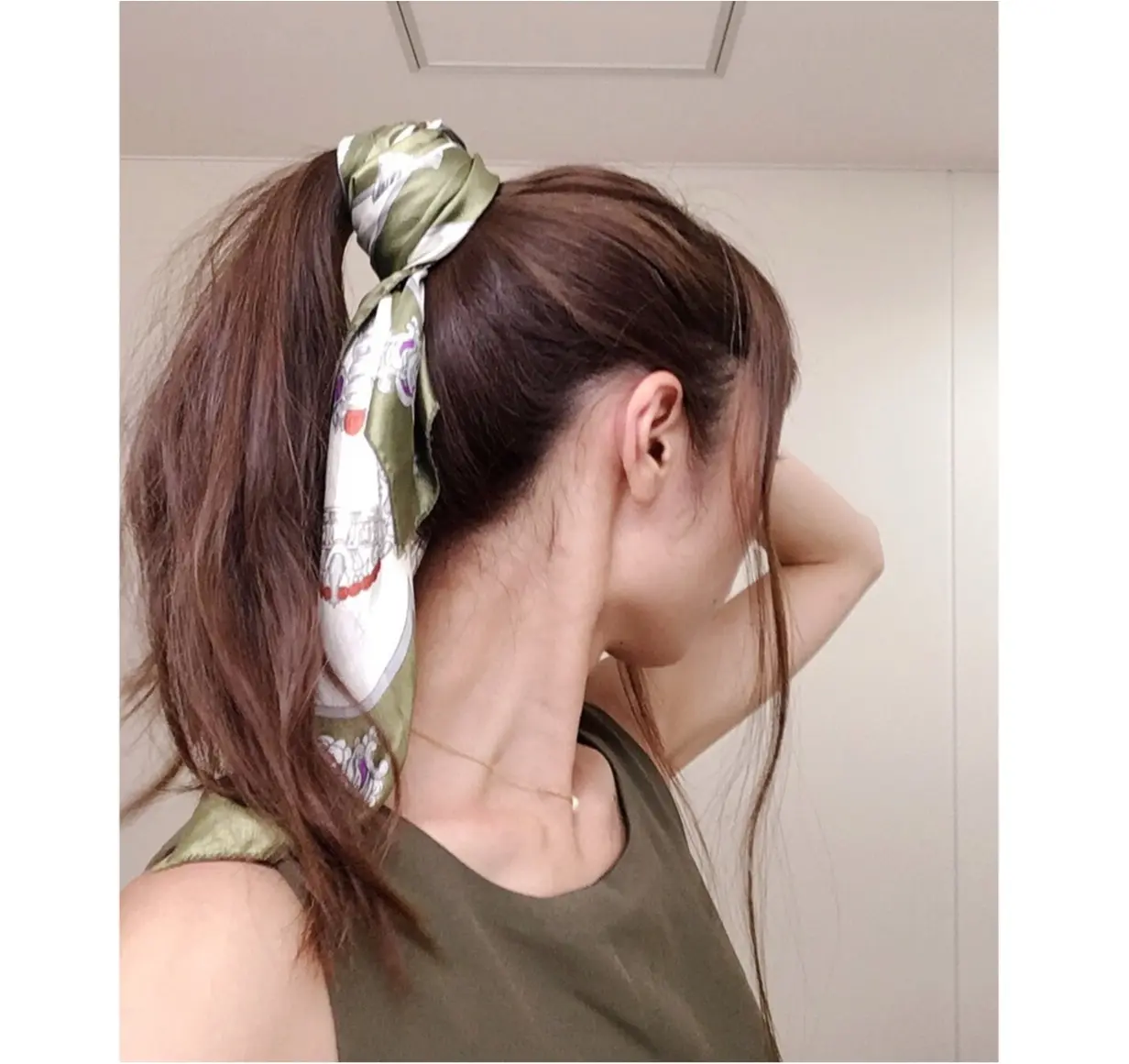 ▶▶スカーフでアレンジ技~オフィススタイル&プライベートの使い分け~_7
