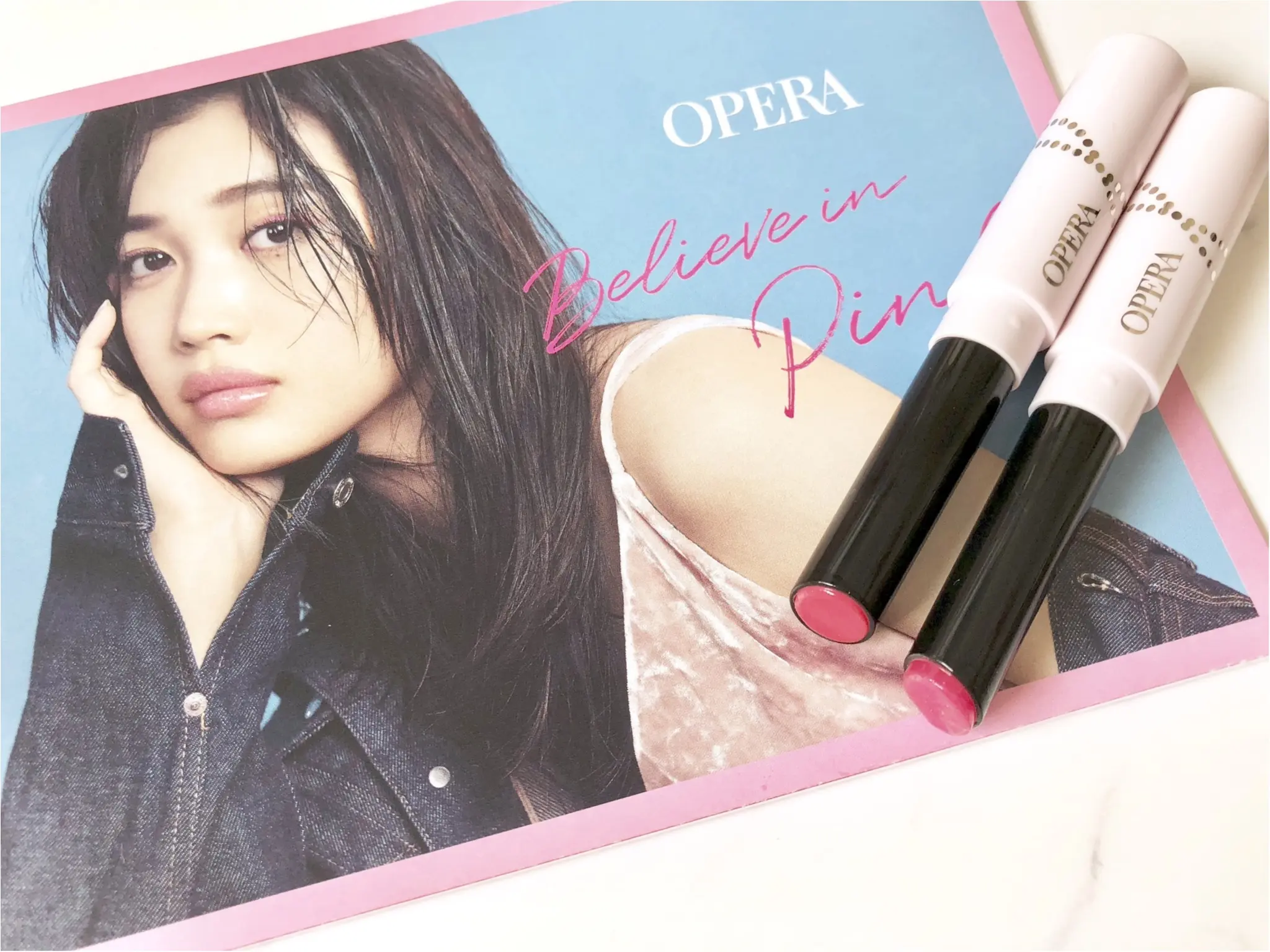 大人気の【OPERA】から限定色が登場❤️シアーリップカラーの《2つのピンクリップ》が可愛すぎるっ!_1