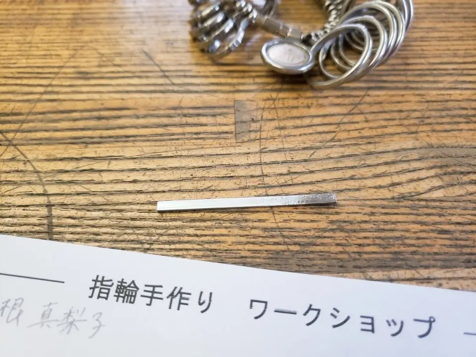 【記念日に】表参道で!楽しく!シルバーリング作り♡_2
