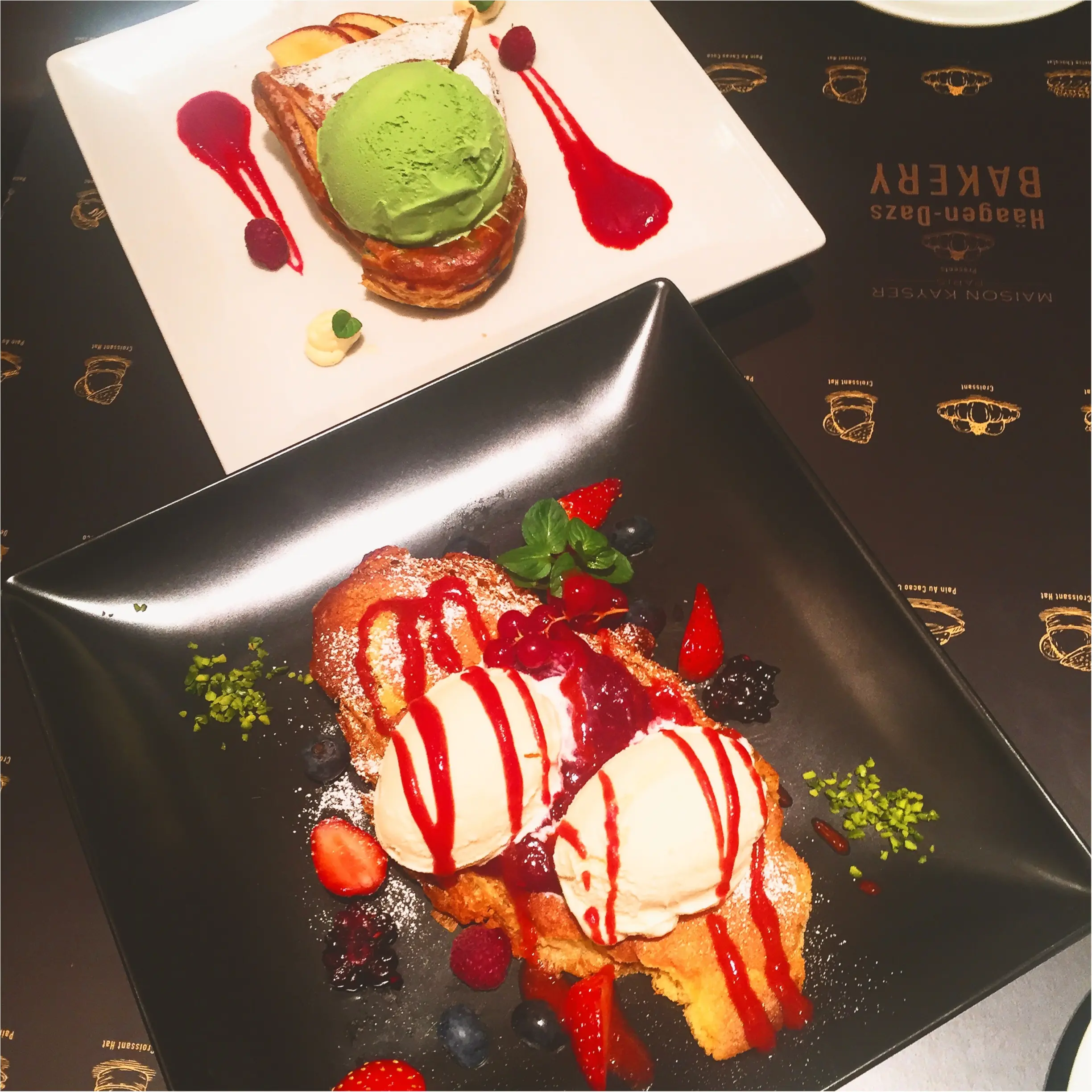 【GWお出掛けスポット】5/9まで!ハーゲンダッツ×メゾンカイザーがコラボしたカフェでアイスパンをいただき☆≪samenyan≫_7
