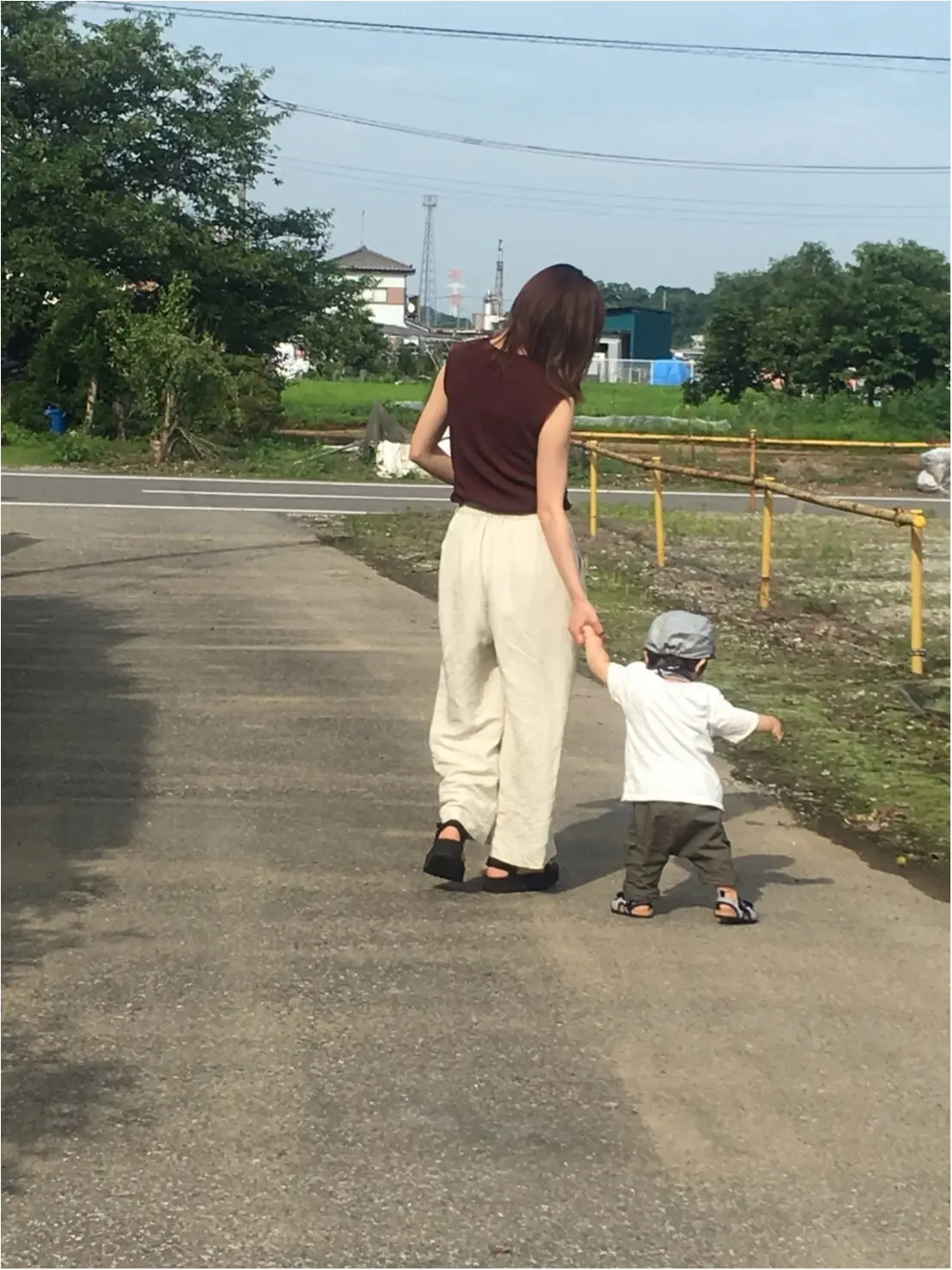 【GU】この夏大活躍している《ワッフルスリーブレスT》が破格に!生地と袖がお気に入りなんです!_5