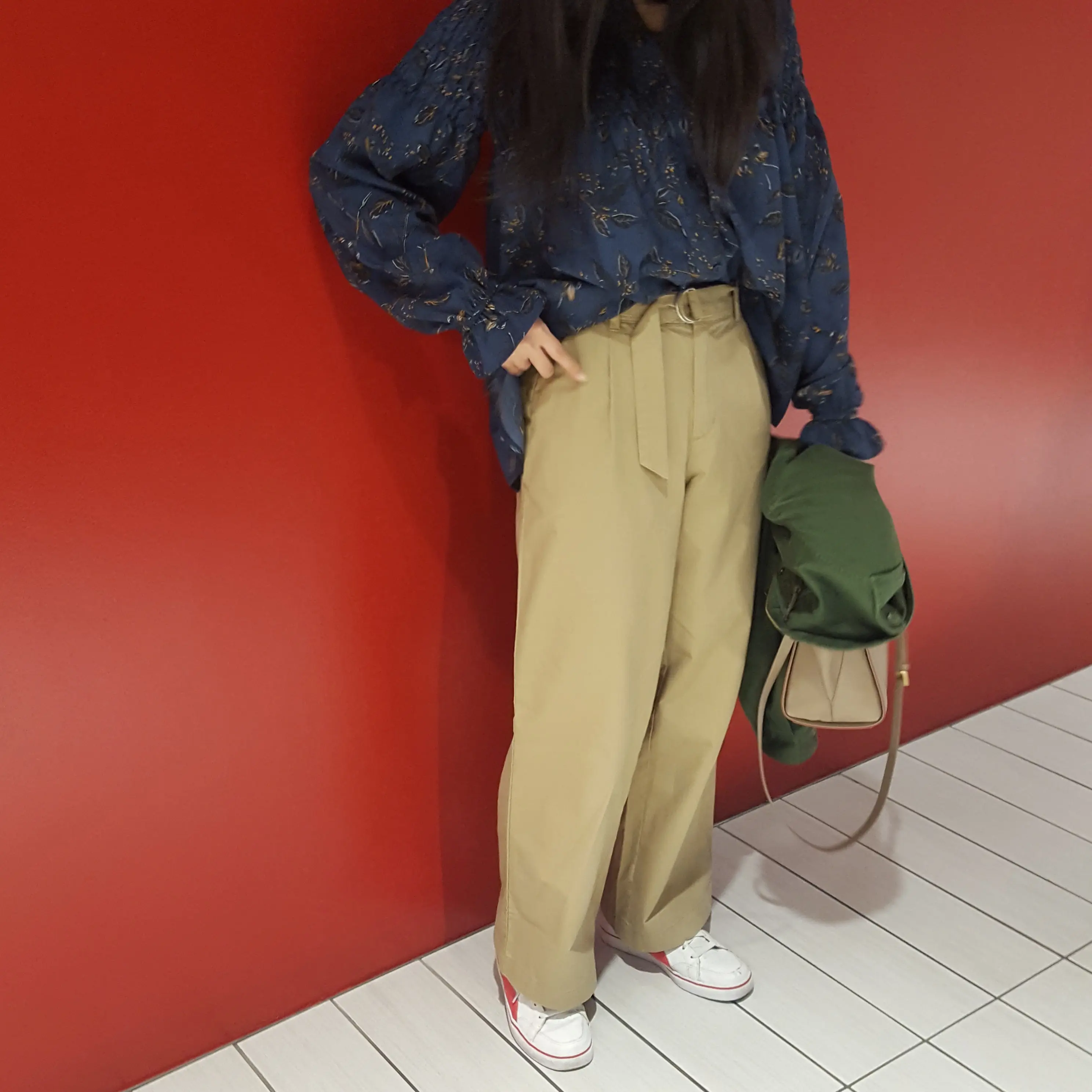 ミニ―さんもOK! ワイドパンツあればイマドキ春服コーデに☆_2