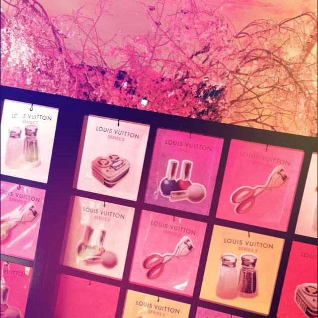 今年最後のお花見は、ルイ・ヴィトンで❤_3