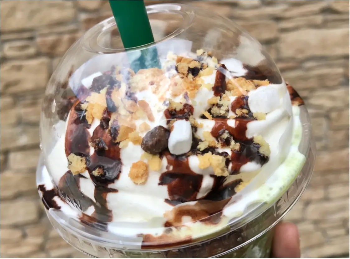 【スタバ】新作《抹茶スモアフラペチーノ》が夏にぴったりの美味しさな理由って❤️?_5