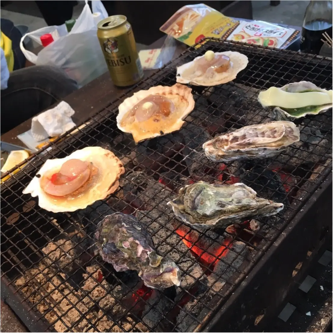 今が旬!!カキ小屋に行ってきました♪_2