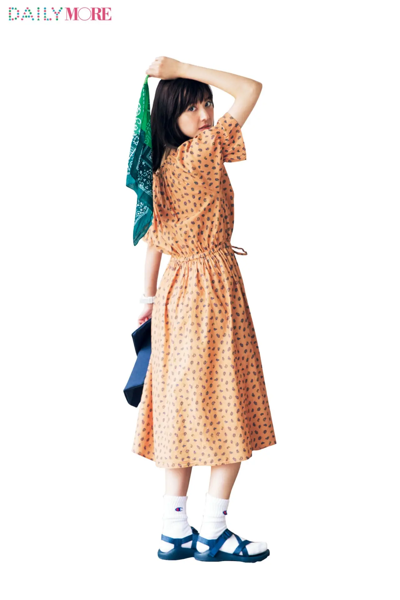 【今日のコーデ/佐藤ありさ】女子トモと遊ぶ日曜日は流行ボヘワンピを主役に!_1