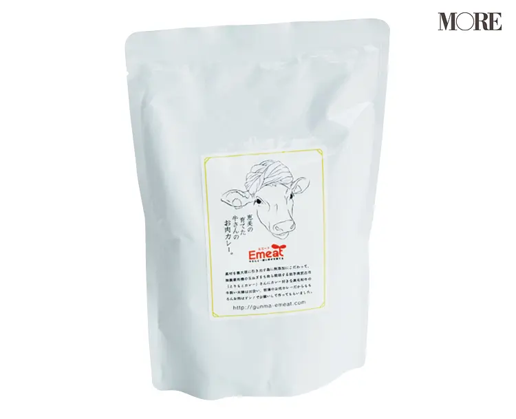 群馬県のおすすめお取り寄せグルメ「石坂牧場」のカレー、パッケージ