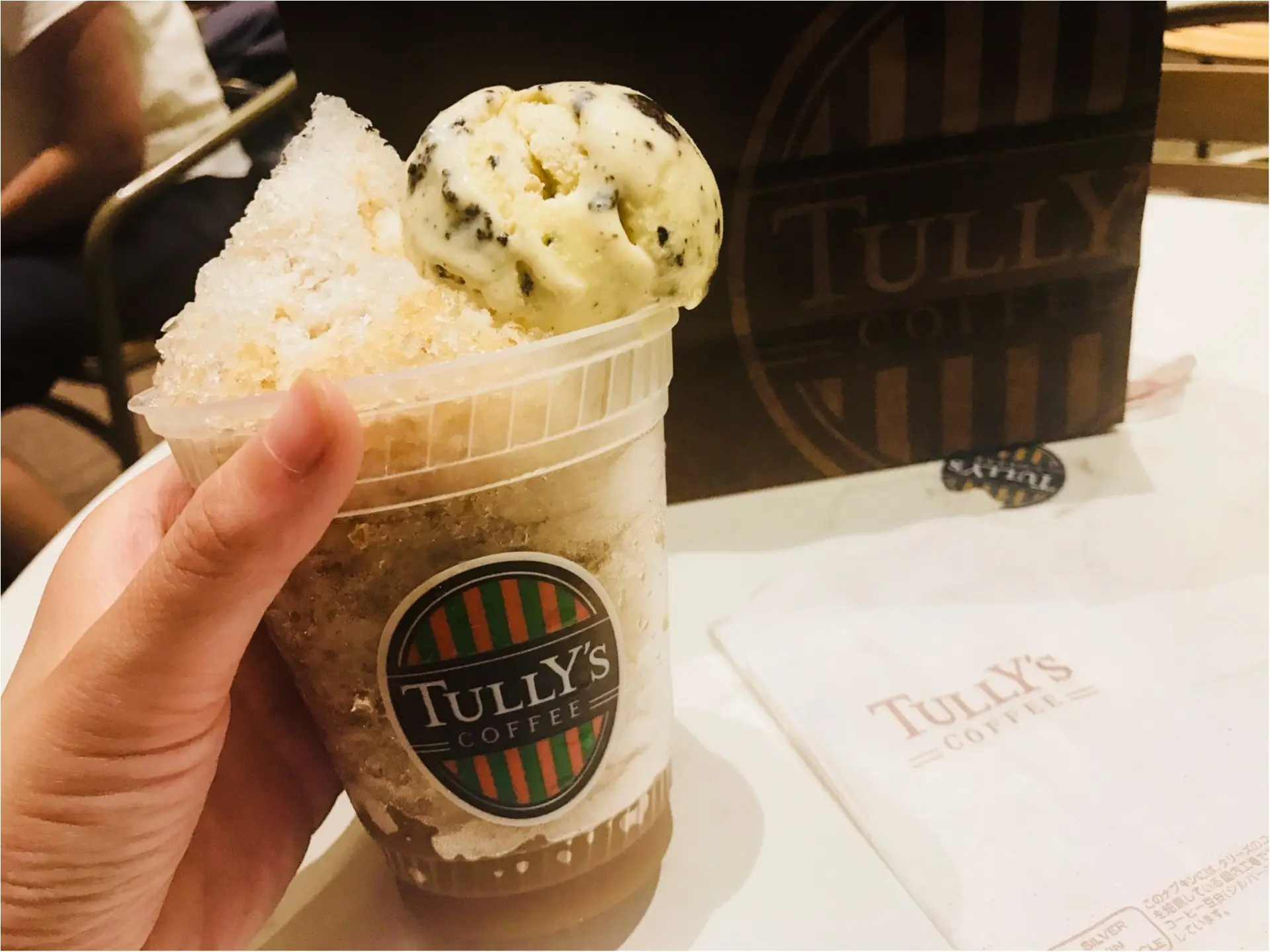 【Tully's】初めてタリーズでかき氷を食べてみた!《アイスラッシュ》が絶品だった♡_3