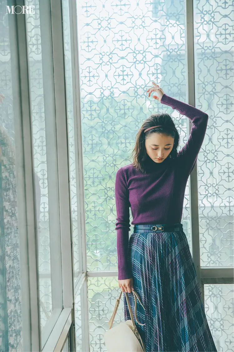 ニットコーデ特集《2019年秋冬》- 大人っぽくてかわいい! おしゃれなレディースニットまとめ_24
