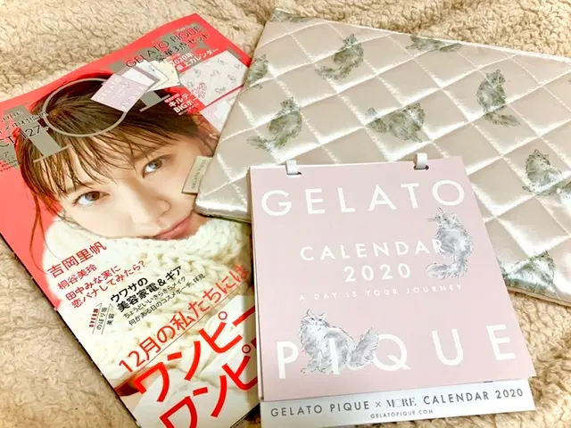 11月28日 (木)【 MORE 1月号 】特別付録は『GELATO PIQUE』豪華 3点セット_2