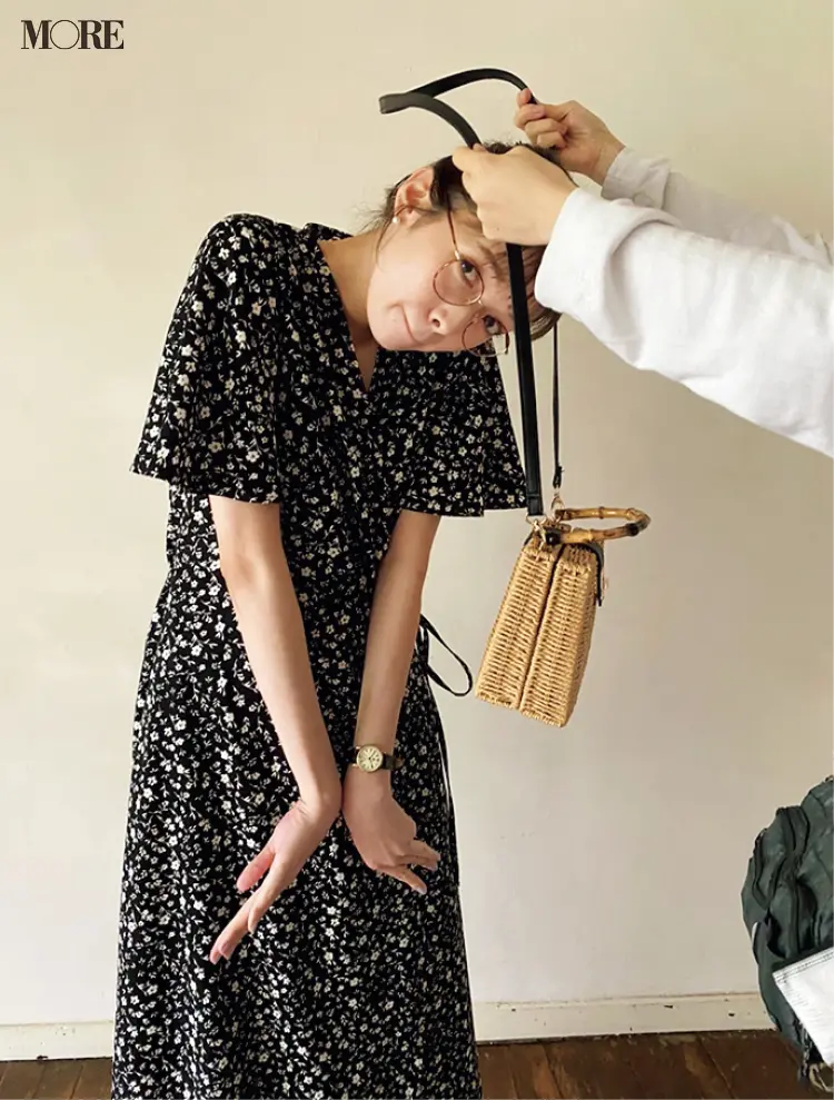 MORE8月号、佐藤栞里のオフショット