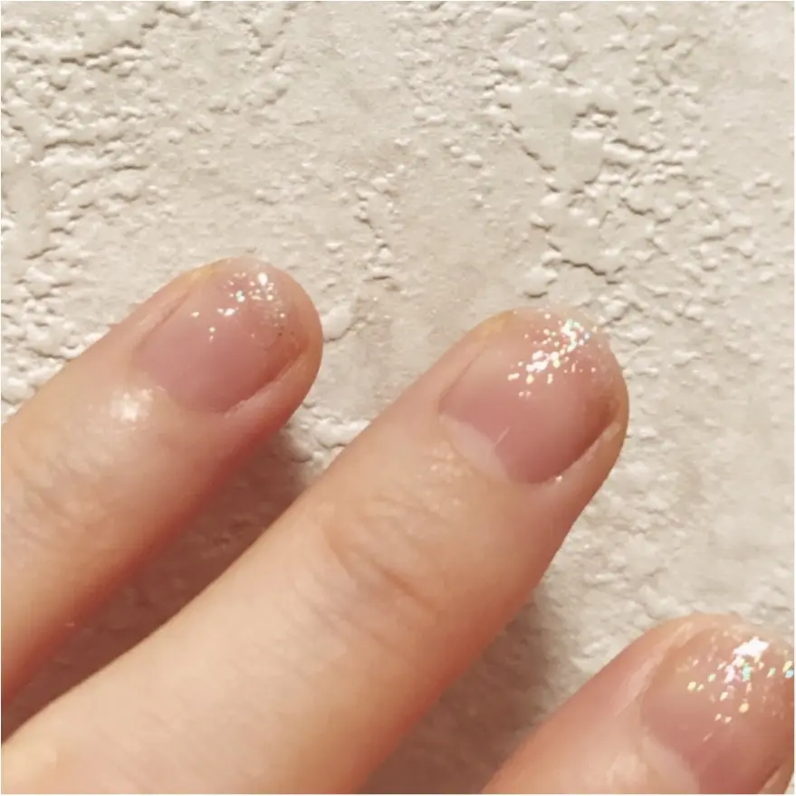 *100均アイテムで簡単♡初雪ネイル*_2