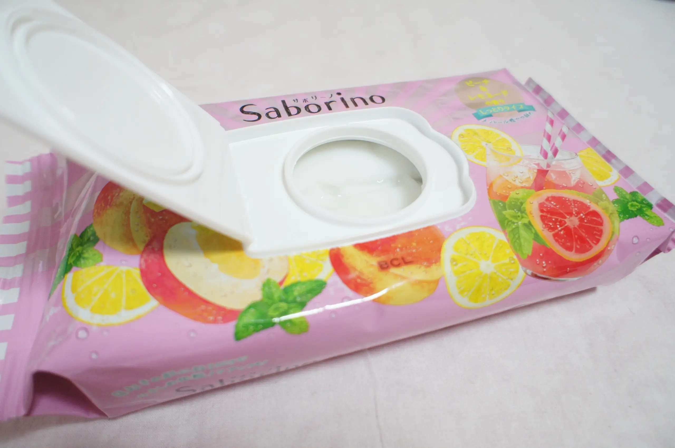《1枚で洗顔・スキンケア・保湿下地の3役❤️》【PLAZA限定】Saborino(サボリーノ)朝用マスク ピーチ&レモネードの香り☻_2