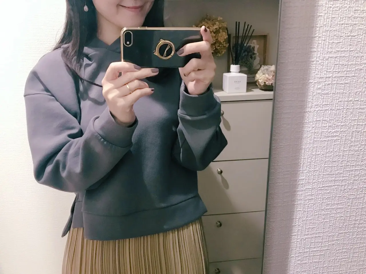 【GU】今だけ1490円!春まで使える♡優秀パーカーをイロチ買い♩_2