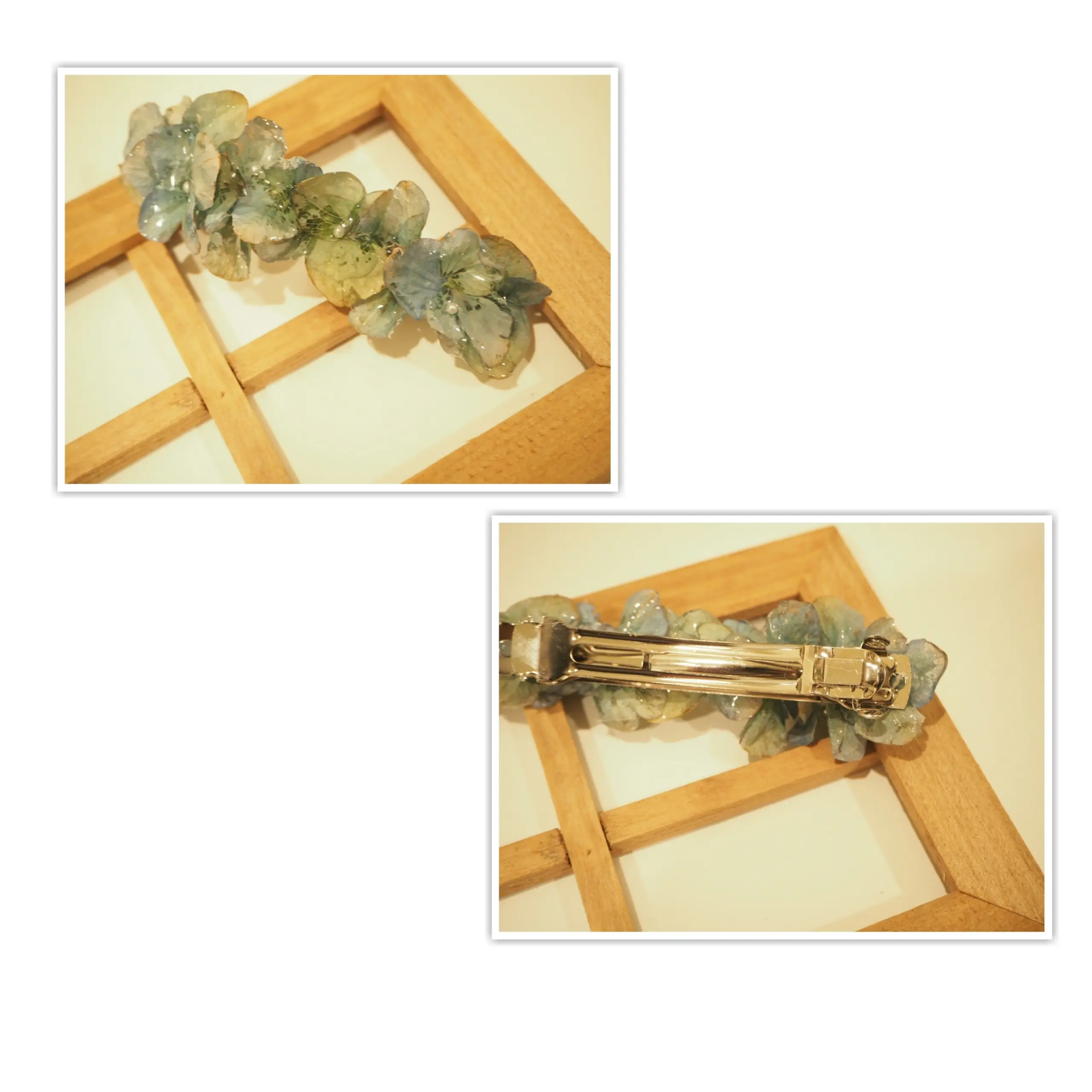【ハンドメイド部】UVレジンを使って結婚式でいただいたお花を『ドライフラワーアクセサリー』にしてみました。_9