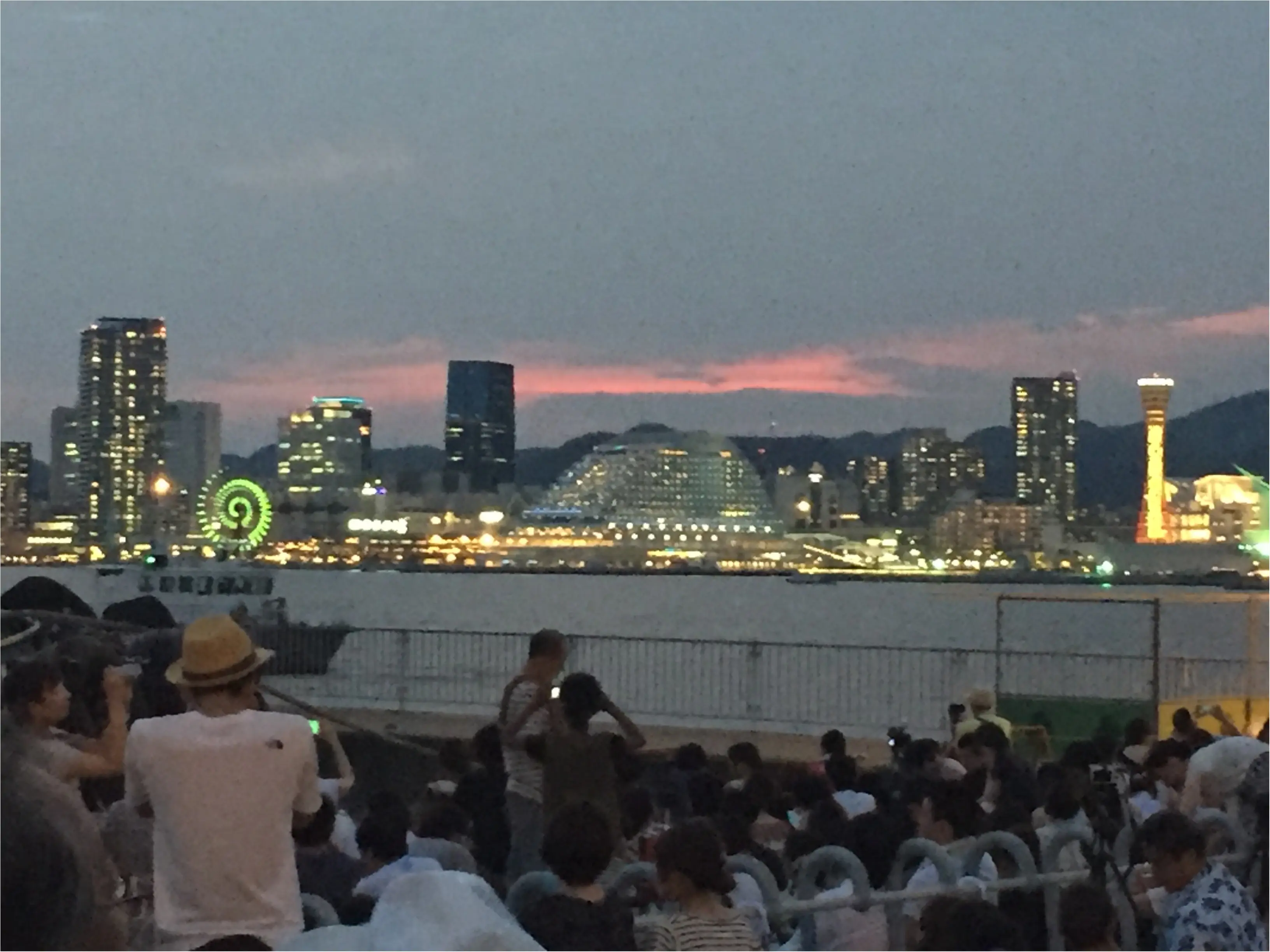 みなとこうべ海上花火大会☆花火大会コーデ_1