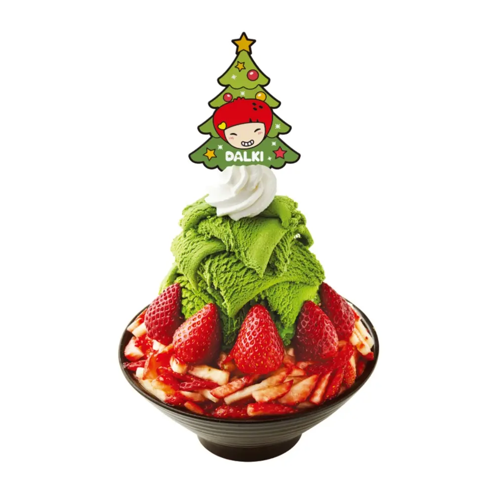 かき氷のクリスマスツリーや〜! 『ソルビン』のクリスマスは大好きないちごが盛りだくさん☆【12/31(日)まで】_1