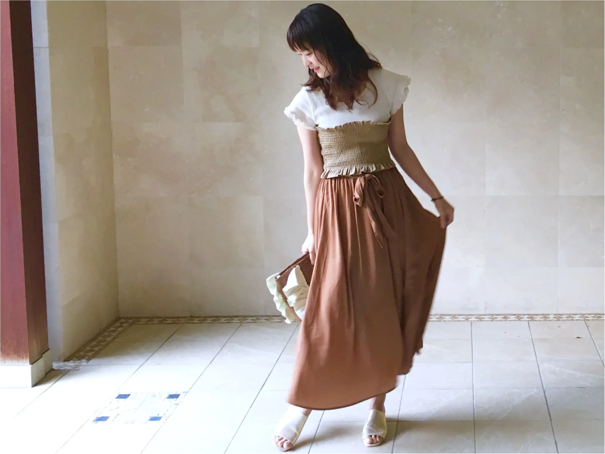 【GU】着ていると褒められる《高見えスカート》❤️¥1500で今から秋まで着倒せます!_2