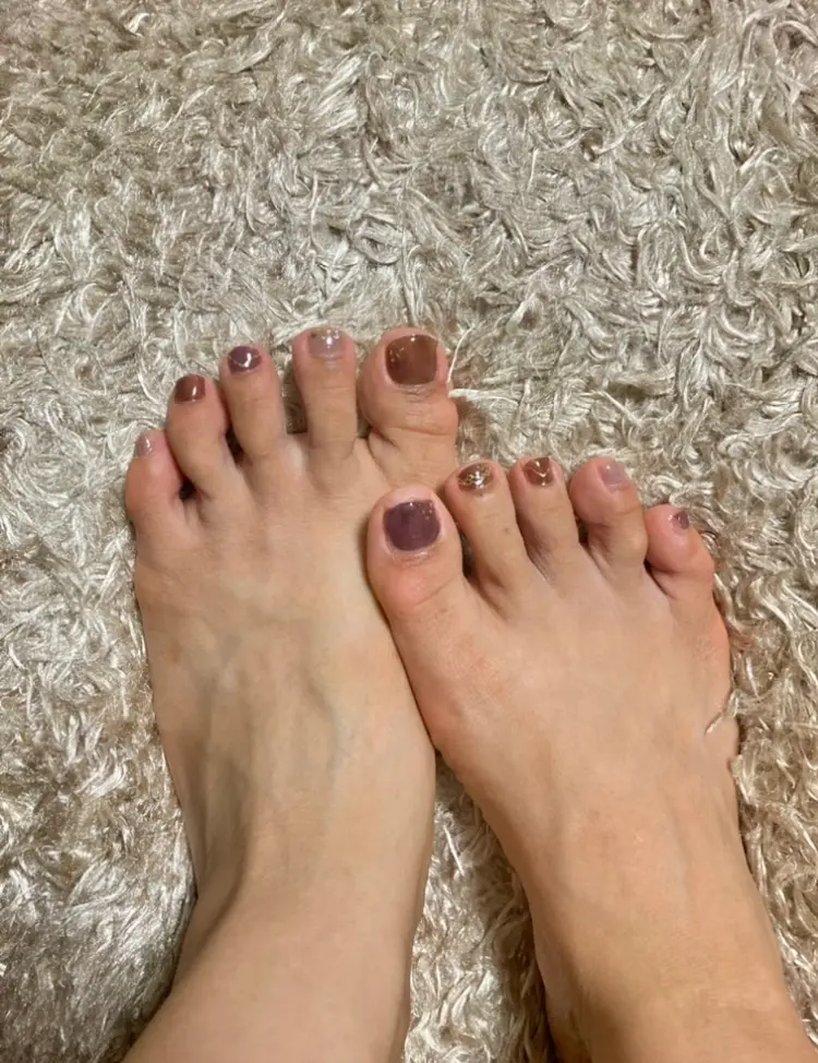 スリコのネイルシール試してみた_5