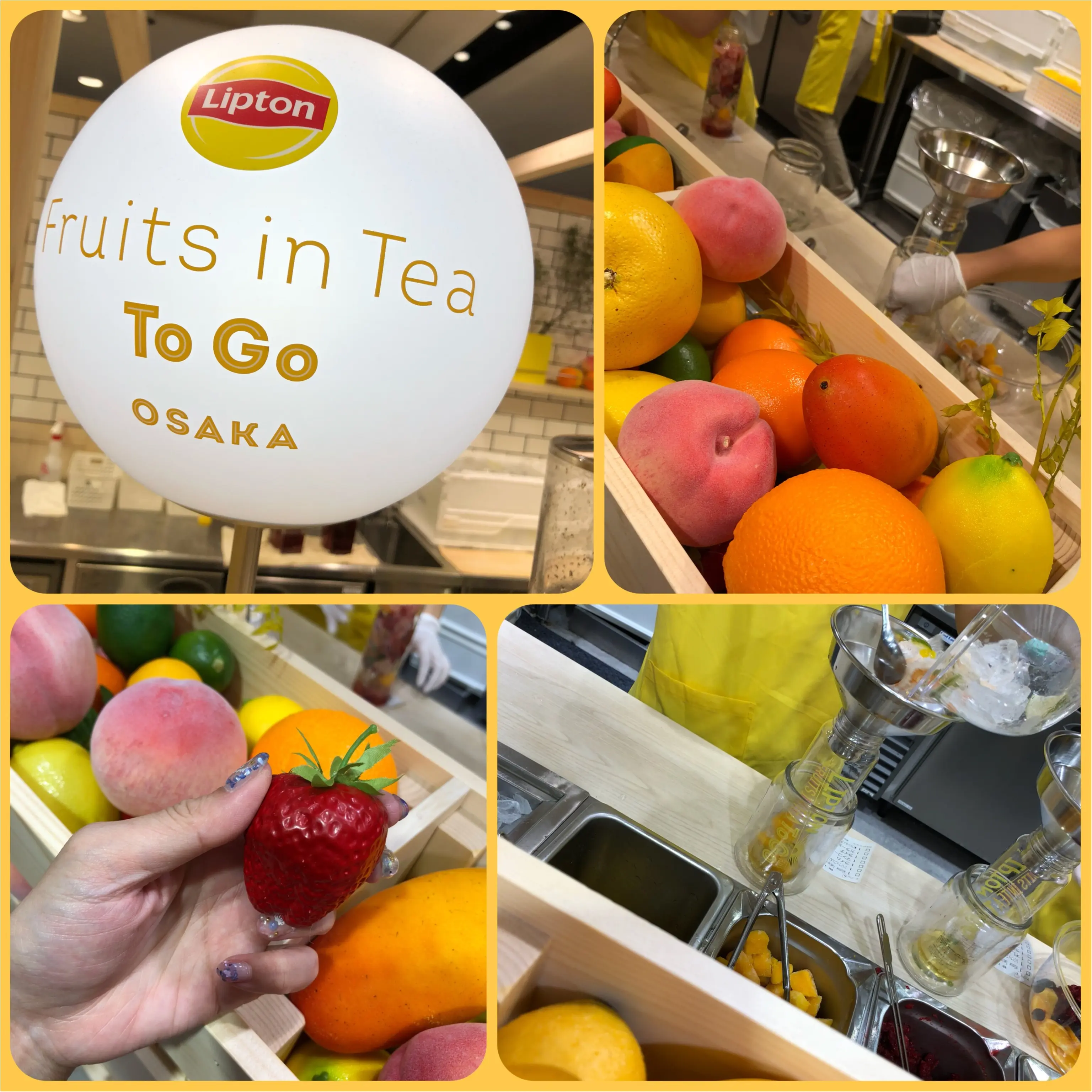 行って来ました♡大人気のLipton Fruits in tea_4