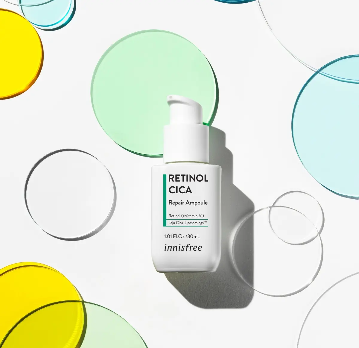 『イニスフリー』から２月１日(火)に発売される美容液「レチノール シカ リペア セラム」
