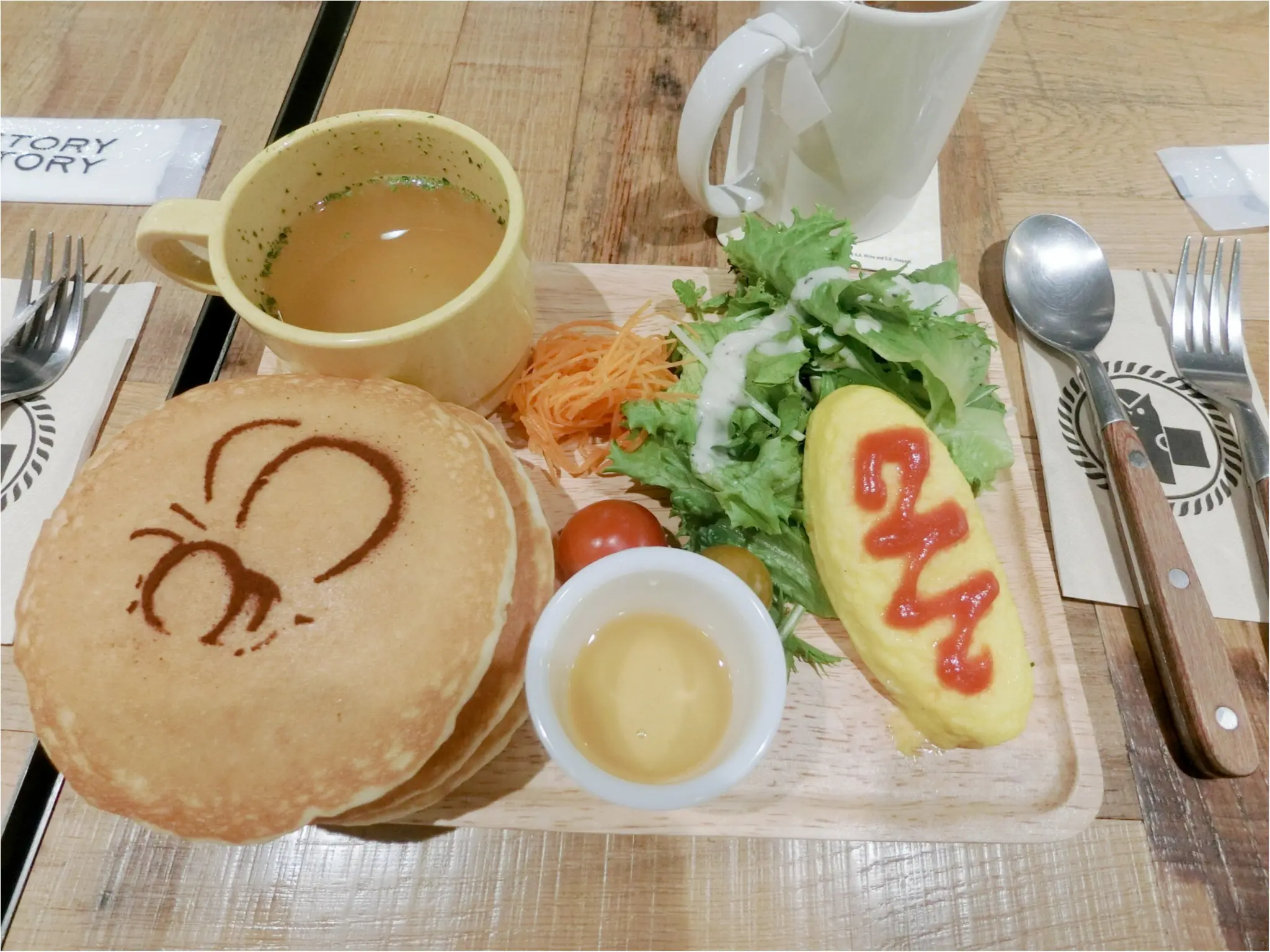 期間限定!ディズニー【くまのプーさん】モチーフのはちみつカフェ♡_3