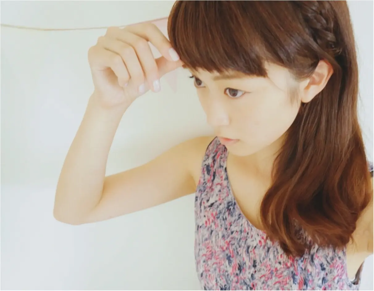 お気に入りのお洋服は【簡単ヘアアレンジ】でさらに可愛く❤️アメピン2本&5分で完成の女度UPヘア_3
