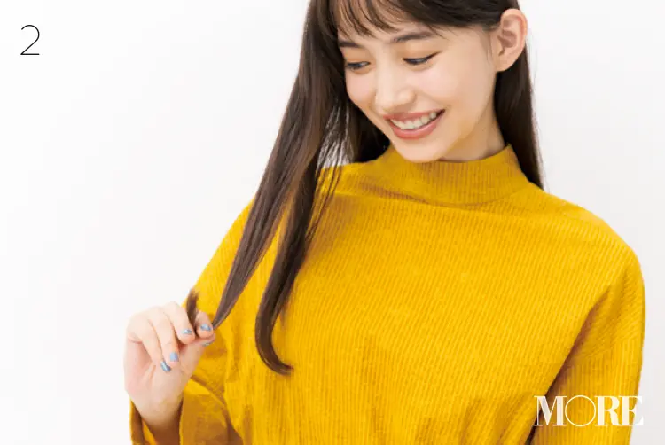 マンネリ打破!! 今っぽロングヘアアレンジが、手持ちのヘアアイロンでさっと完成する3テクニック♡ 記事Photo Gallery_1_3