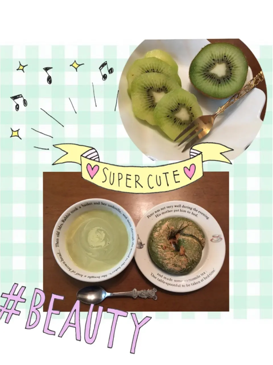 おやすみの日はゆっくり朝食を。大好きな抹茶きなこベーグルでさわやかグリーンな食卓_5