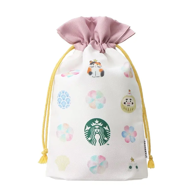 スタバ新作グッズ「FUROSHIKI & KINCHAKU」