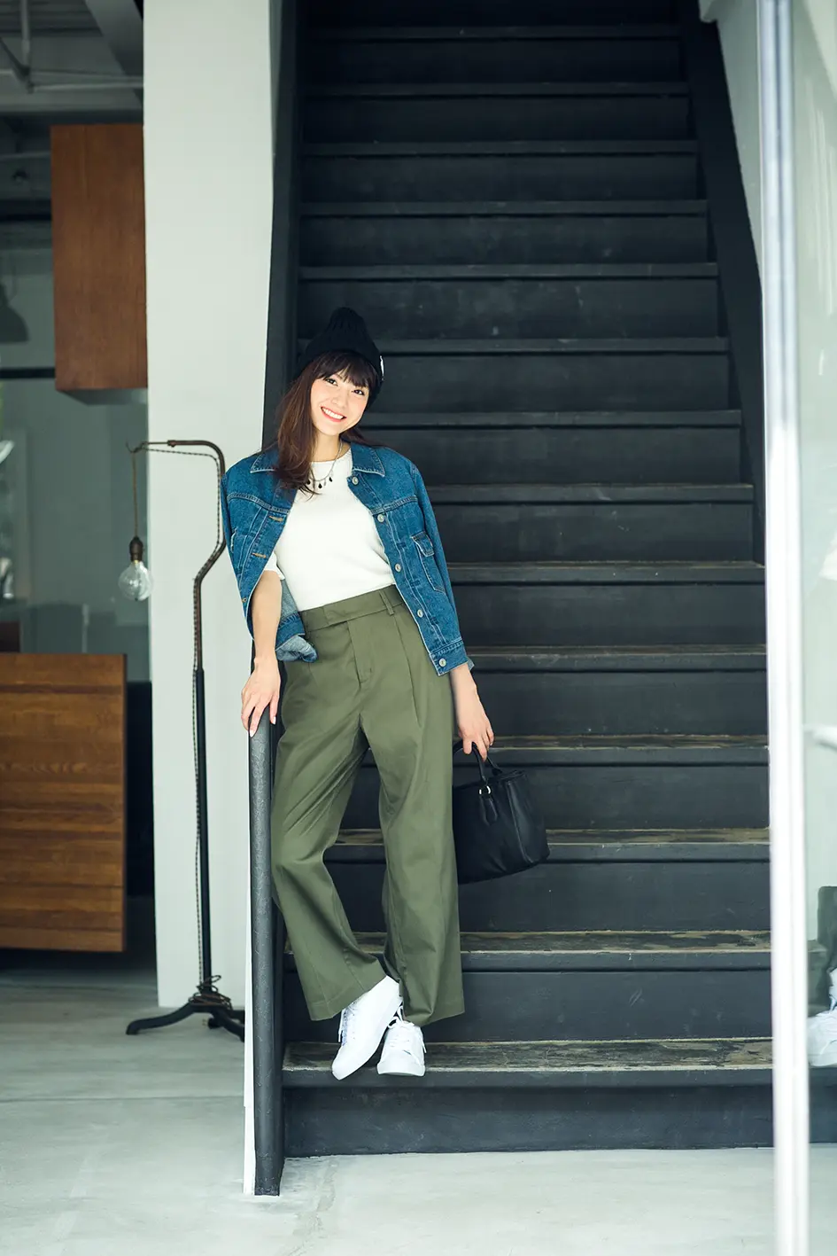 佐藤ありさがレポ 新しい可愛いはぜんぶ Gu のパンツでできる ２ ファッション コーディネート 代 Daily More