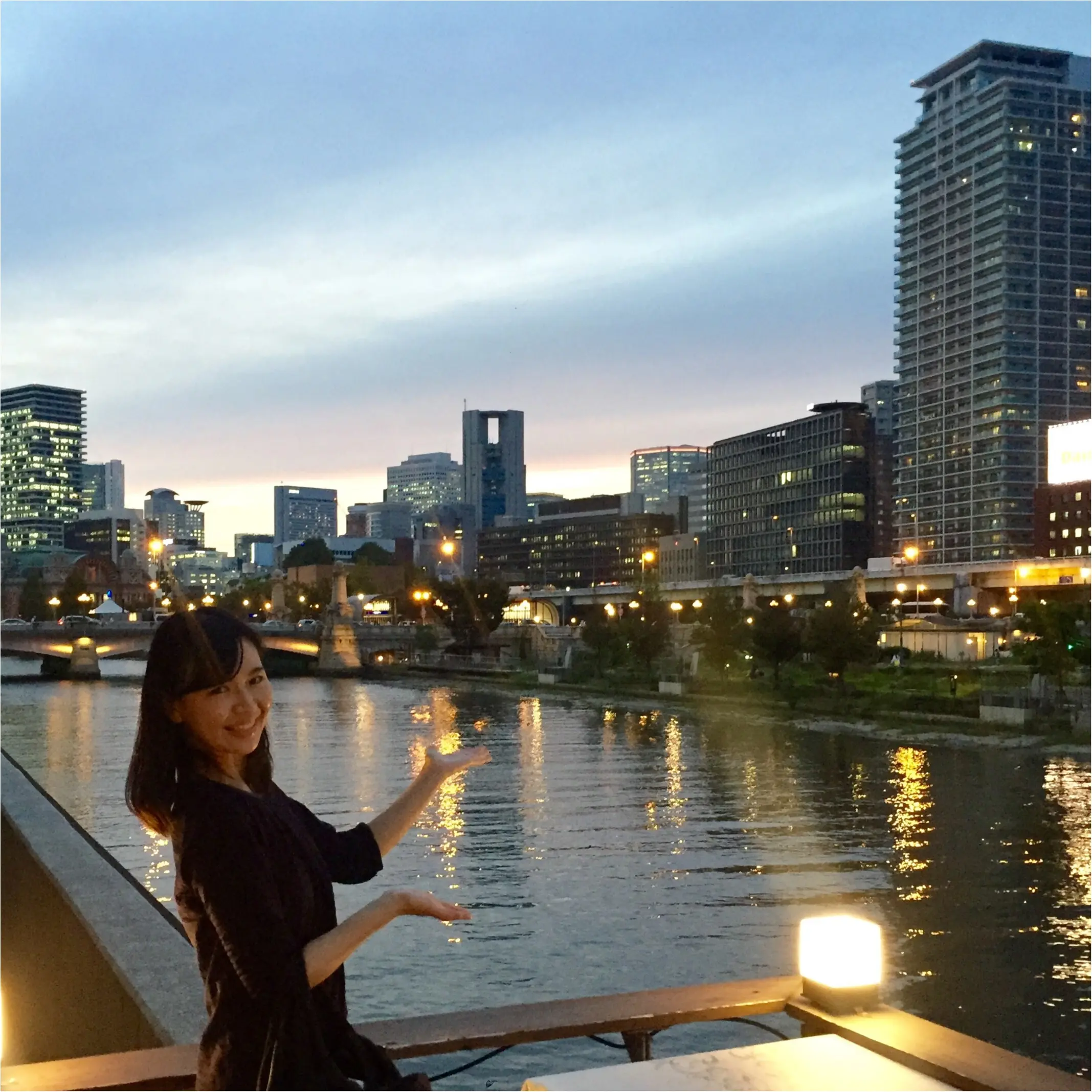 北浜の絶景!大川沿いのテラス席でお酒を楽しもう♡_2