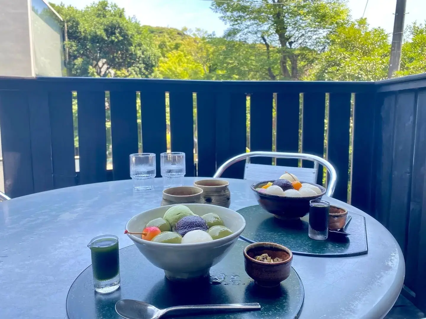 『茶房 雲母』のあんみつ