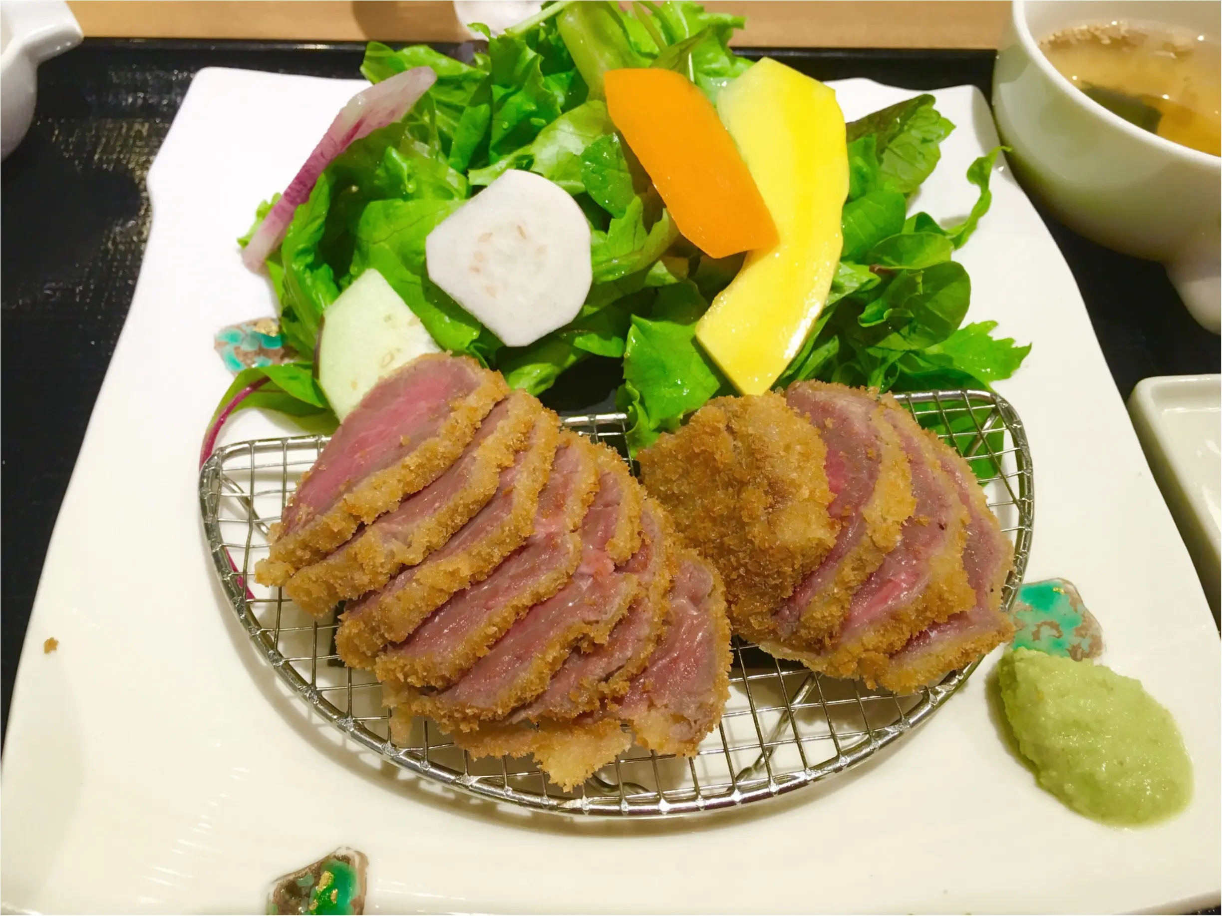 ♡霜降り和牛の【牛カツあおな】が美味しい♡モアハピ◡̈のぞみ♡_4