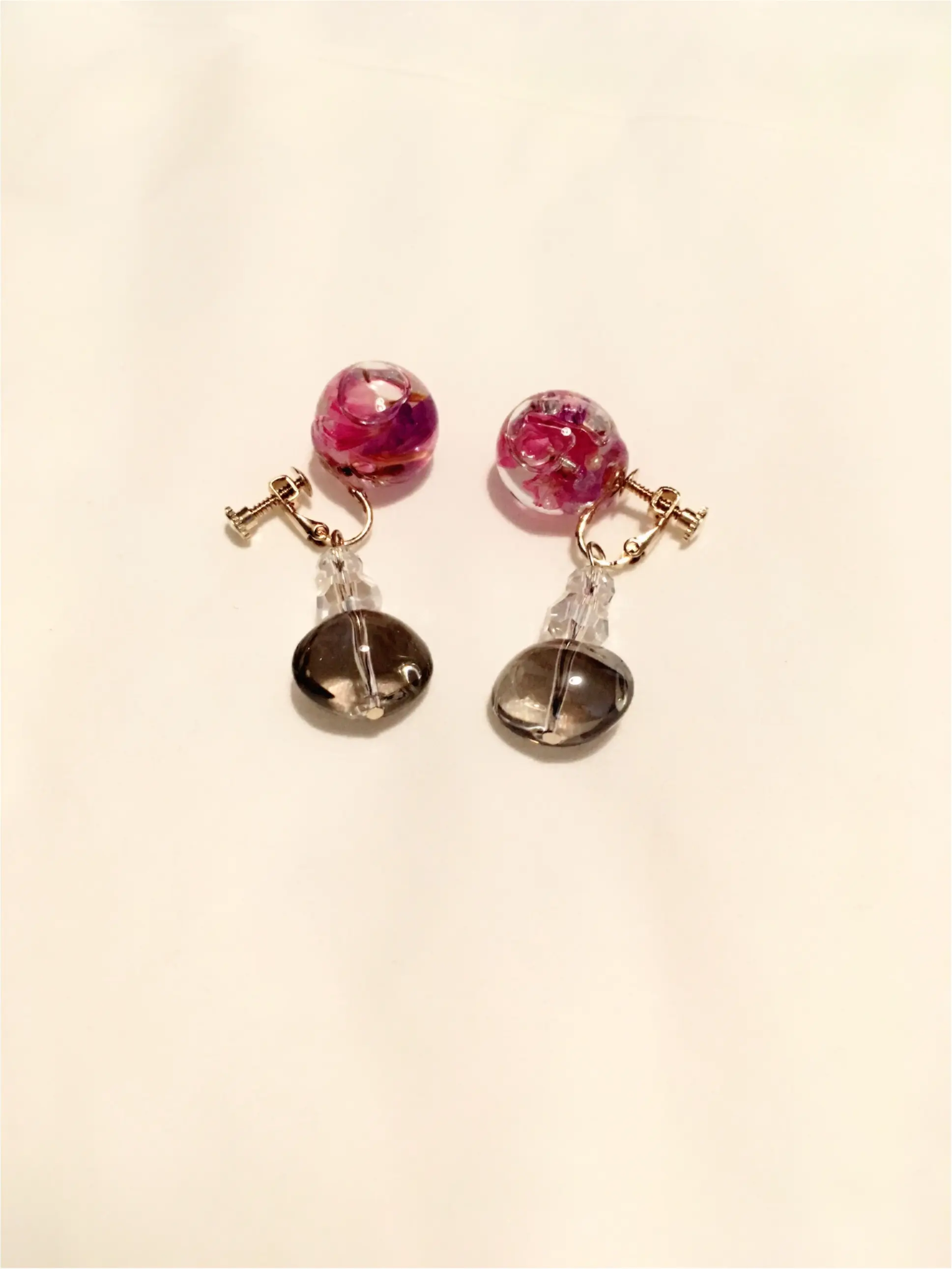 【ハンドメイド】イヤリングのNew Face♡_4