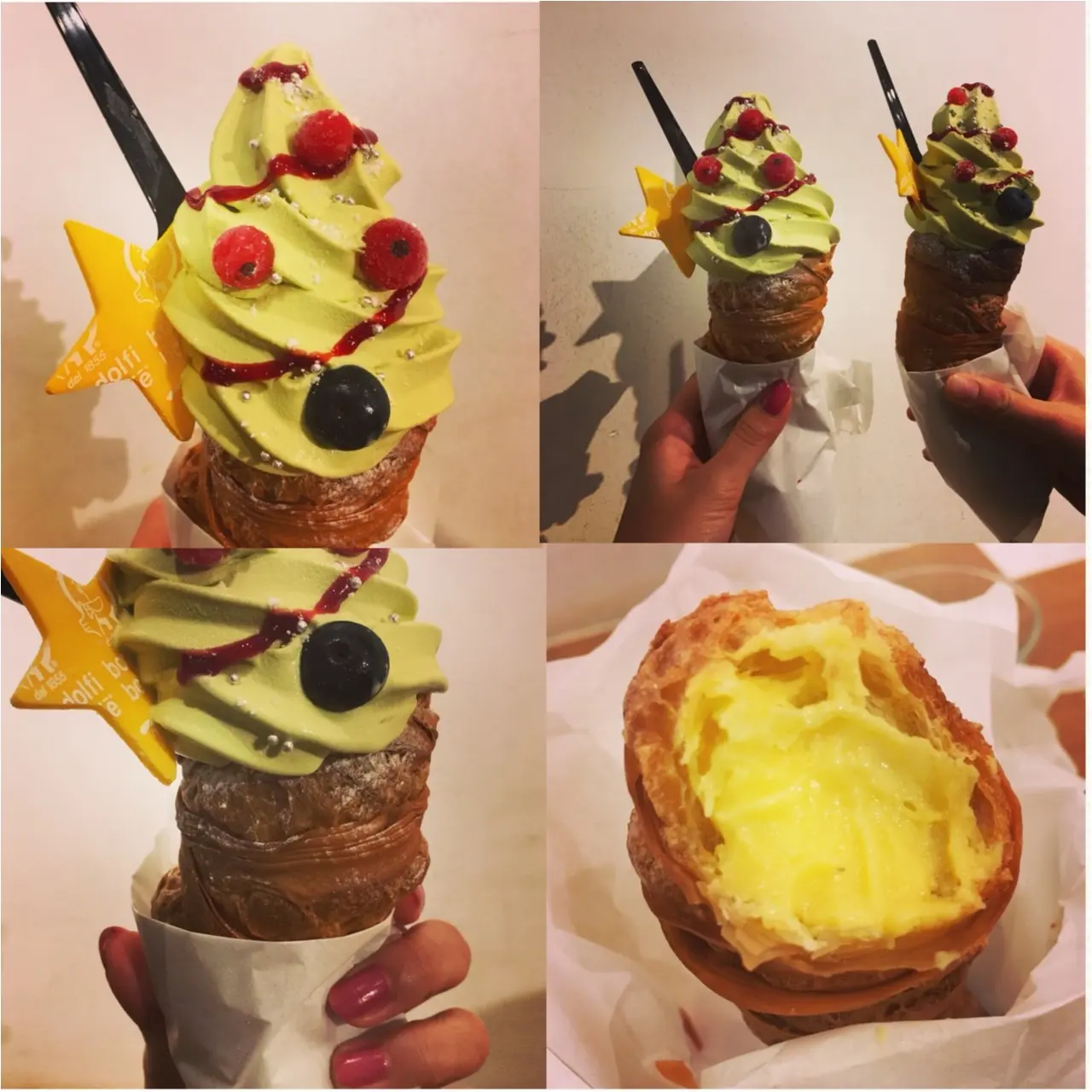 まるでクリスマスツリー?!♡かわいすぎる限定ソフトクリームを食べに行ってきました♡_2