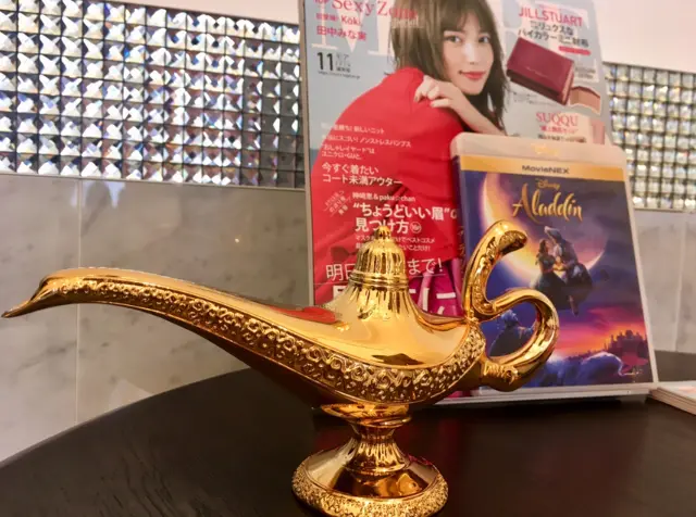 Disney「アラジン」MovieNEX発売記念発表会!MOREモデルの内田理央ちゃんも参加♡_4